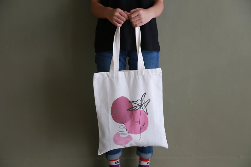 ccyartworkによるオリジナルフラワーシリーズアートキャンバスバッグ