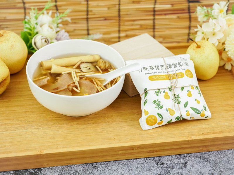 茶願 - 竹蔗茅根馬蹄雪梨湯 2-3人份 清熱潤燥 生津解渴 - 零食/點心 - 其他材質 