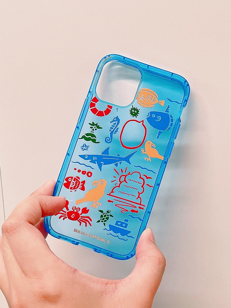 Childlike water world mobile phone case - เคส/ซองมือถือ - พลาสติก หลากหลายสี