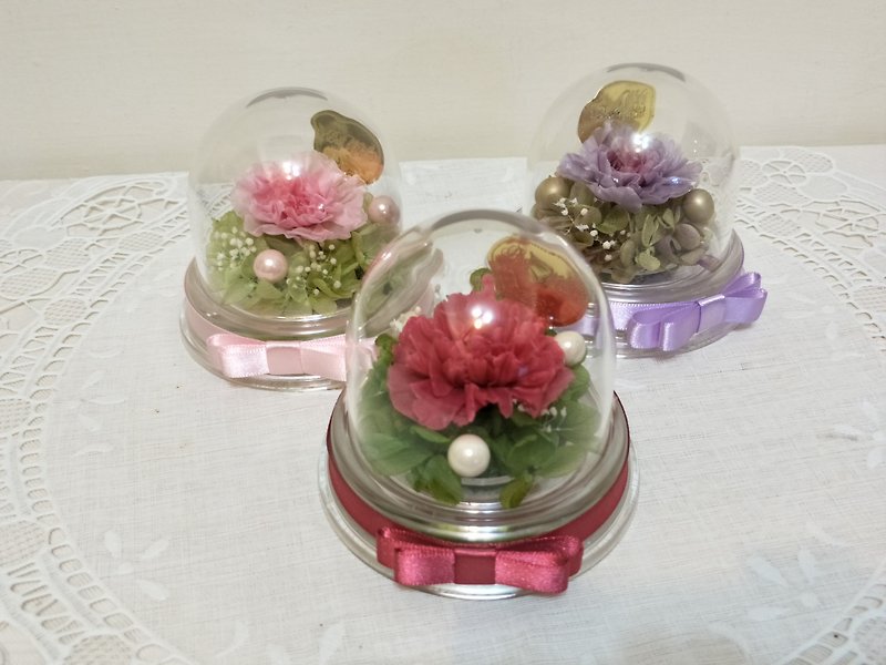 l Carnation mini egg-shaped flower gift l*Mother's Day*Thank you*Thanksgiving*Decoration*Gifts*Non-withered flowers*Stellar flowers*Eternal flowers*Exchanging gifts - Plants - Plants & Flowers 