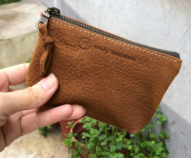 www. - Sheepskin Coin Purse Mini Wallet Organizer*