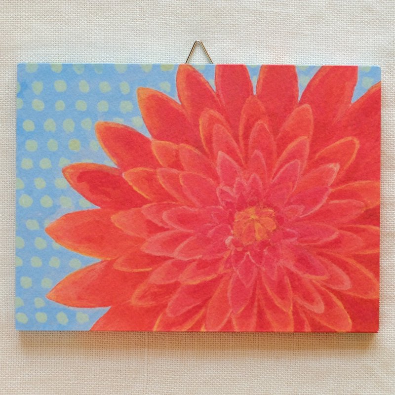 3: 4 Art Panel No.41 / 大麗花 - 海報/掛畫/掛布 - 紙 多色