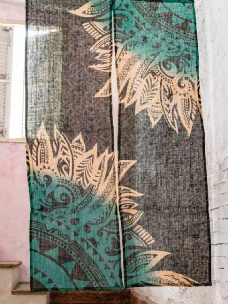 Leap Feather Jute NOREN Curtain - ของวางตกแต่ง - วัสดุอื่นๆ 