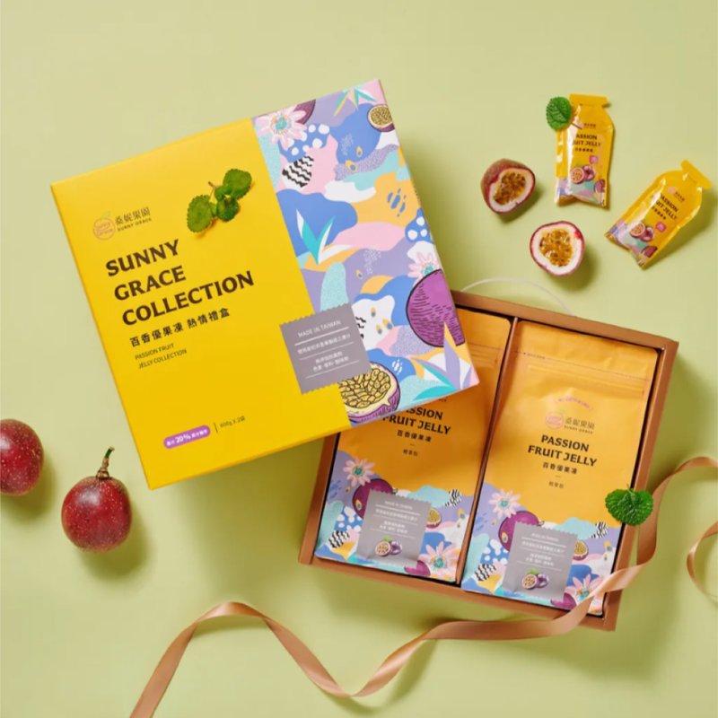 【Sanny Orchard】Passionate jelly gift box 1200g/box - Snacks - Other Materials 