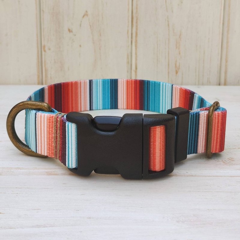 Sedona Adjustable Snap Buckle Dog Collar - 項圈/牽繩 - 防水材質 多色
