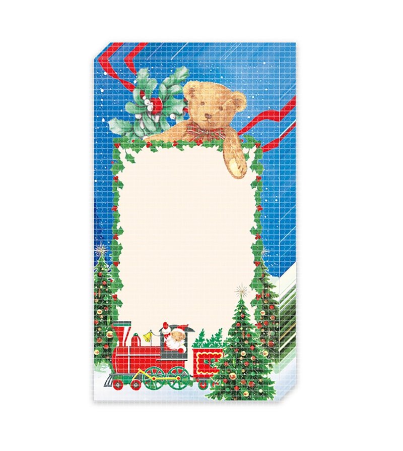 Holly night bear memopad - 便條紙/便利貼 - 紙 