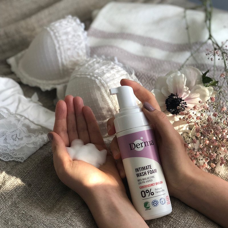 Derma 女性有機私密處潔淨慕斯 - 150ml/瓶 - 私密處保養/清潔 - 其他材質 