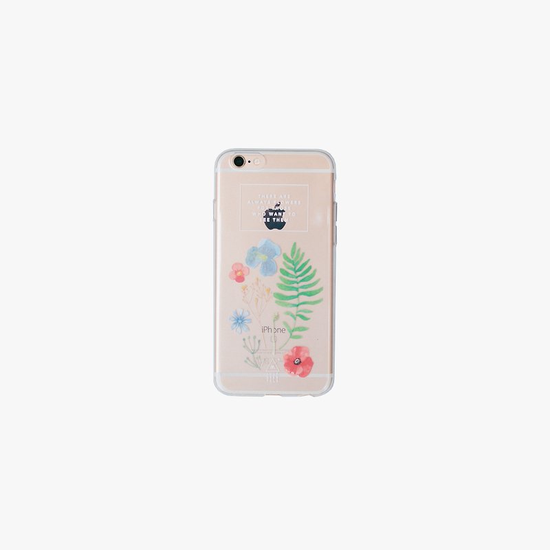 WILD FLOWERS JELLY PHONE CASE - IPHONE 6+ & 6S+ - Other - Other Materials 