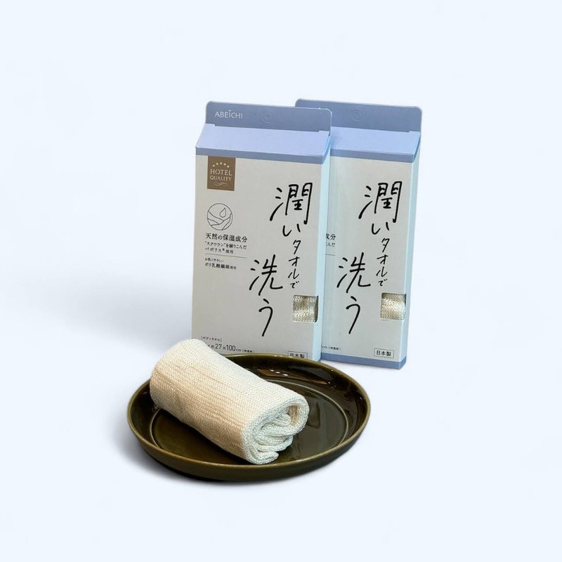 【日式雜貨】五星級洗澡巾 潤BDT1 專利纖維加POLY乳酸 綿密泡 - 毛巾/浴巾 - 棉．麻 