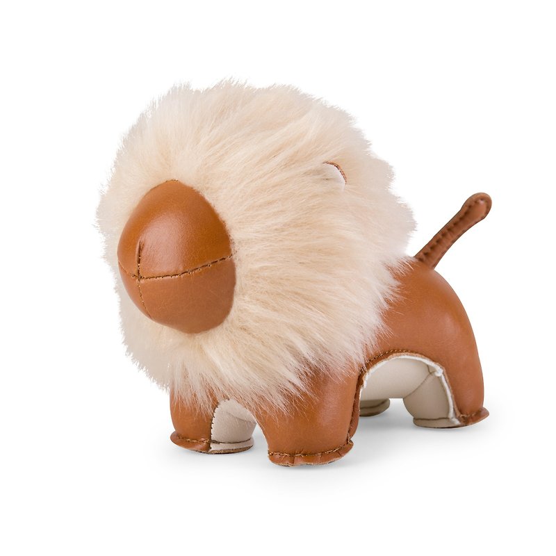 Zuny - Puno 毛獅造型動物紙鎮 - 裝飾/擺設  - 人造皮革 多色
