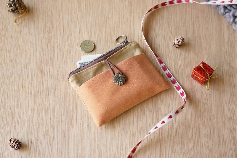 package - gift wrapping - for gf - bbf - wallet set - กระเป๋าสตางค์ - ผ้าฝ้าย/ผ้าลินิน หลากหลายสี