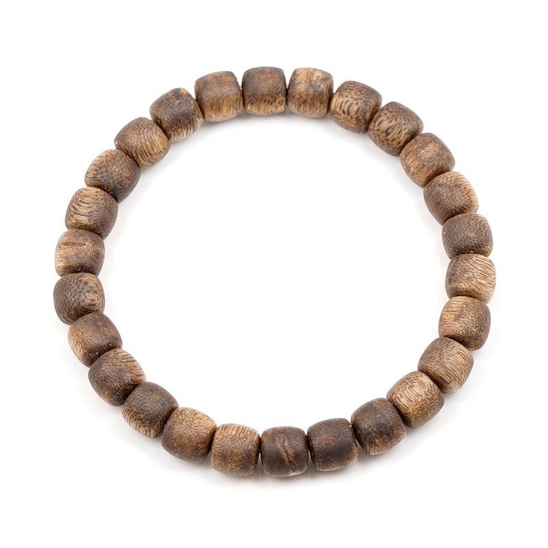 Agarwood Top Grade Qi-Nan 6x7mm Apple Bead Bracelet - สร้อยข้อมือ - เครื่องประดับพลอย หลากหลายสี