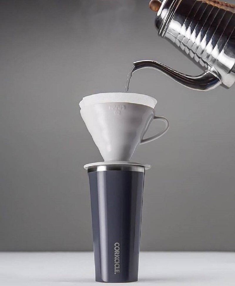 【新品上市】CORKCICLE 三層真空寬口杯 475ml-海軍藍 - 保溫瓶/保溫杯 - 不鏽鋼 藍色