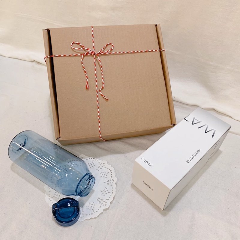 Exclusive launch of [Christmas Gift Box] Japanese KINTO WATER BOTTLE light water bottle 500ml-2 pieces - กระติกน้ำ - พลาสติก หลากหลายสี