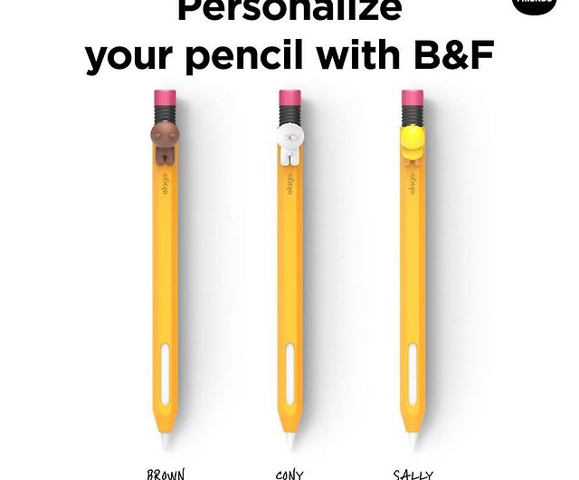 Apple Pencil 2代LINE FRIENDS筆套- 設計館elago創意美學科技小物- Pinkoi