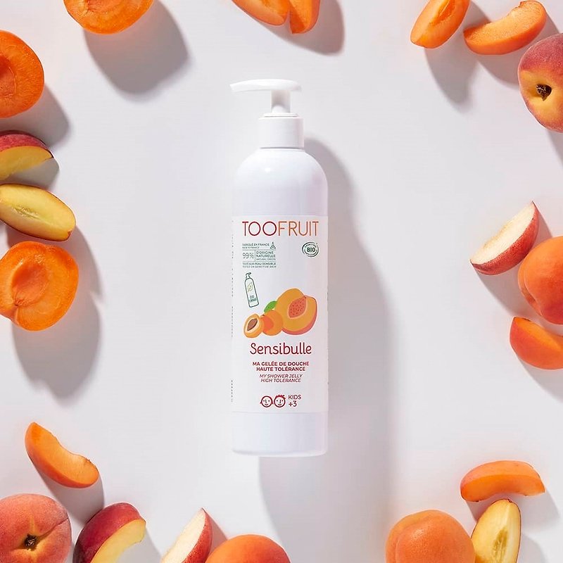 Toofruit Sensibulle shower jelly apricot-peach - ครีมอาบน้ำ - วัสดุอื่นๆ 