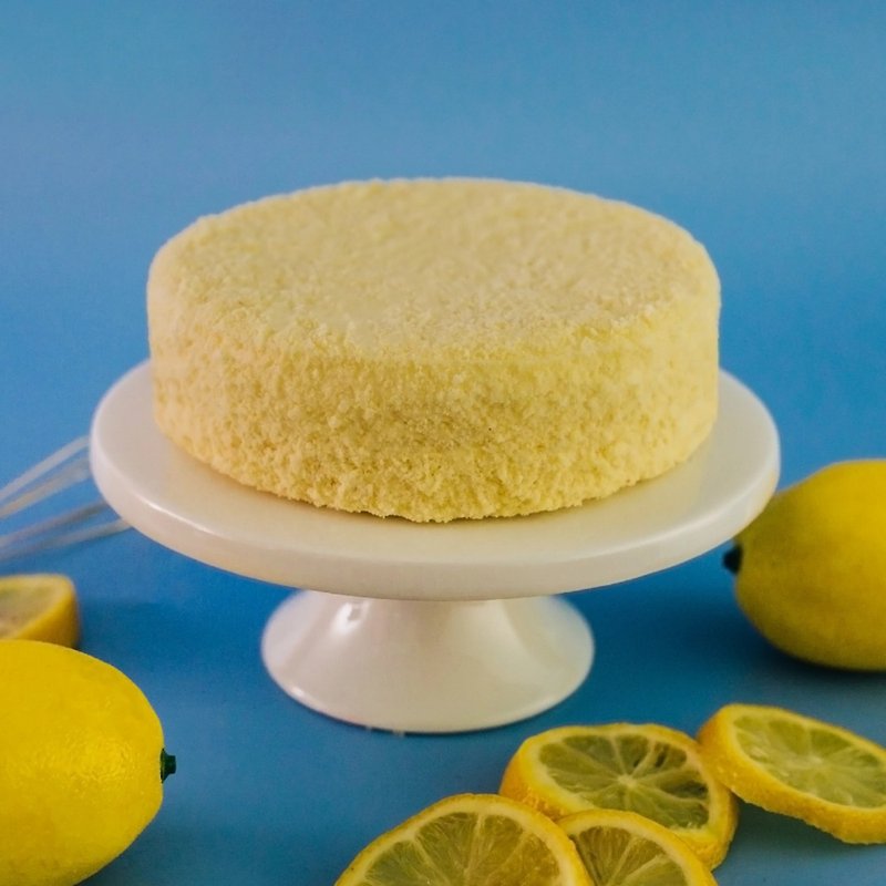 【Redeem Gift Voucher】Classic Lemon Double-layer Cheesecake (5-inch package) - เค้กและของหวาน - วัสดุอื่นๆ 
