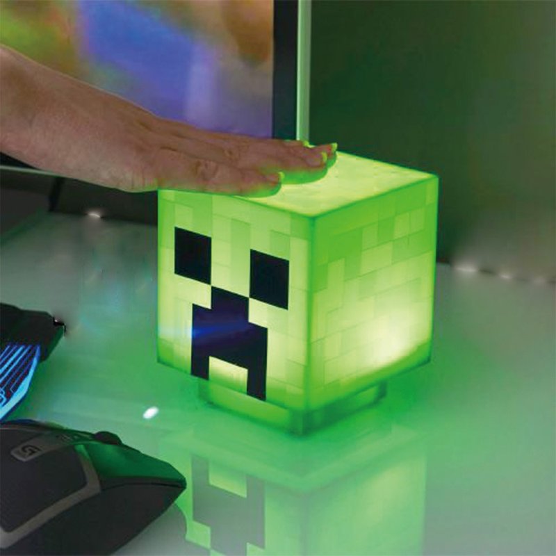 【Paladone UK】 Minecraft麥塊 遊戲音效 苦力怕造型燈 小夜燈 - 燈具/燈飾 - 塑膠 