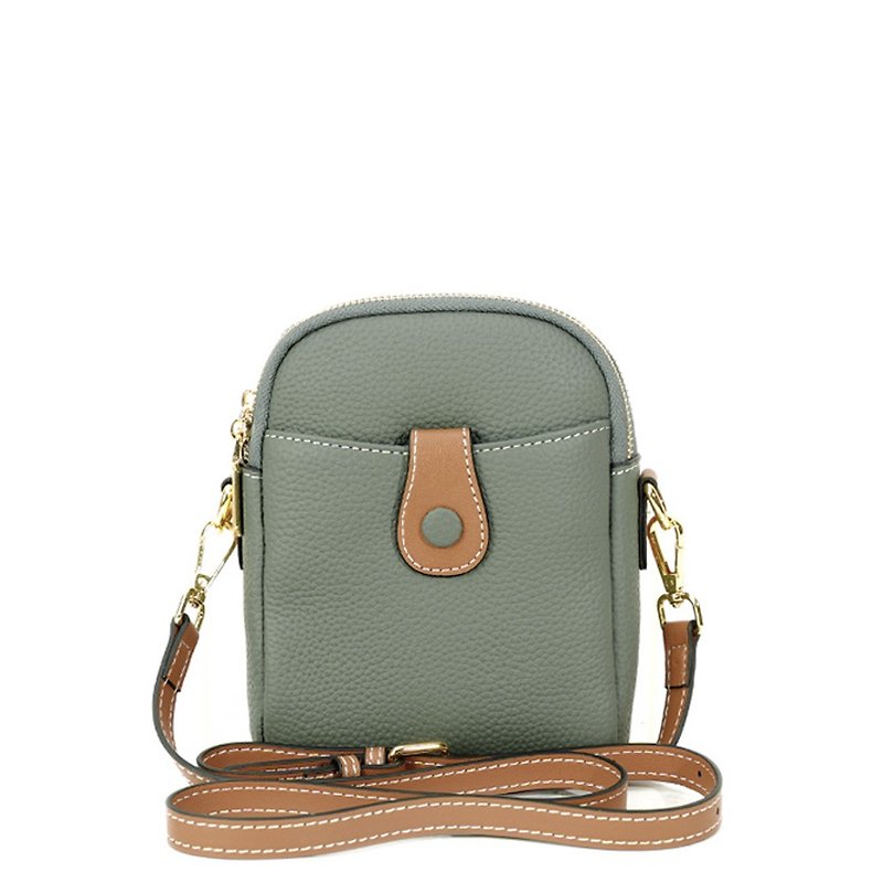 Roberta di Camerino GRETA SHOULDER & CROSSBODY BAG - Messenger Bags & Sling Bags - Genuine Leather Green
