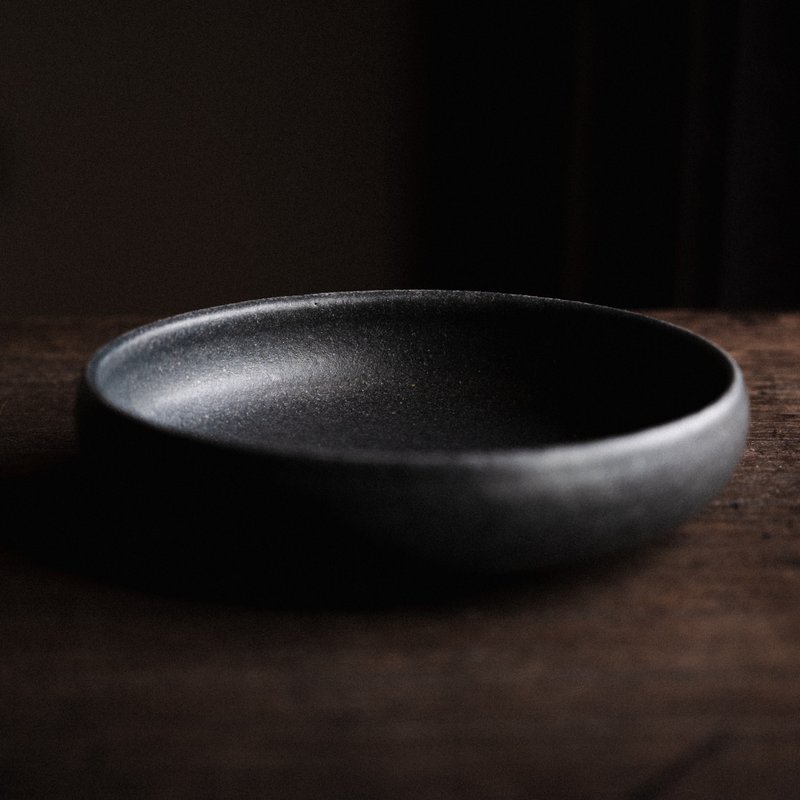 圓缽  塵星 - 盤子/餐盤/盤架 - 陶 