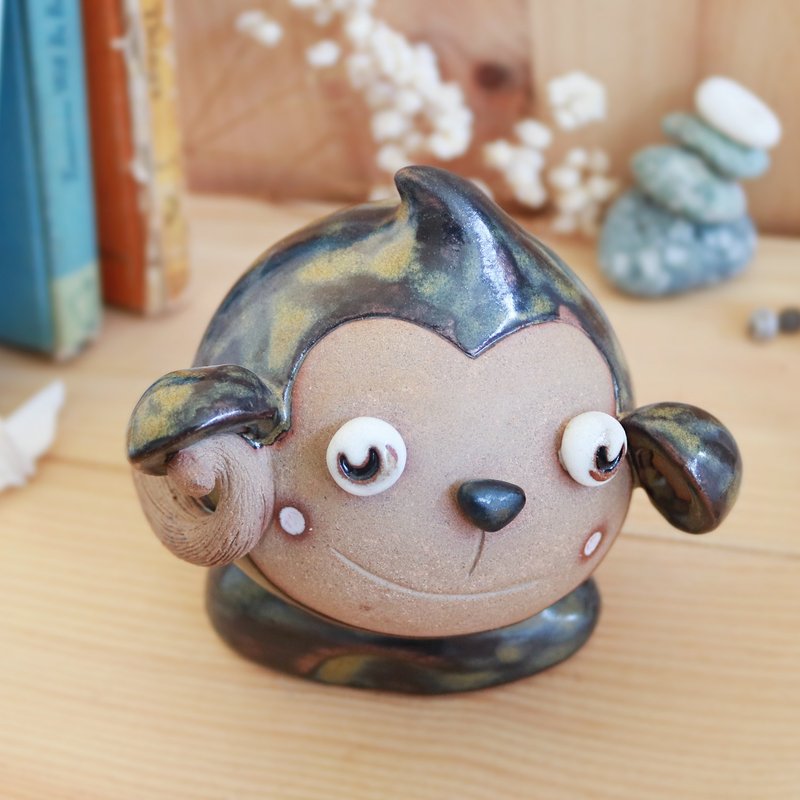 四勿猴 - 勿聽 - 擺飾/家飾品 - 陶 