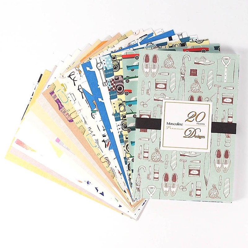 ユニークなスタイルのポストカード20枚【ホールマーク・ポストカード】 - カード・はがき - 紙 多色