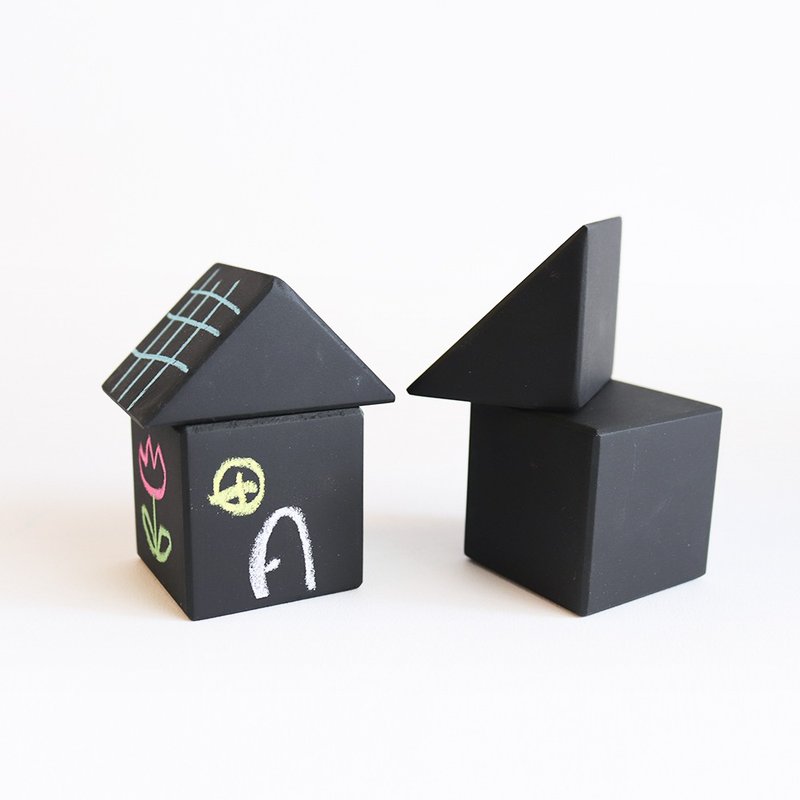 Tsumiki building blocks blackboard / black - Items for Display - Other Materials Black