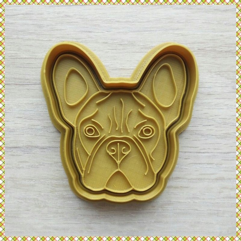 Cookie Cutter Bulldog - อาหาร/วัตถุดิบ - พลาสติก 