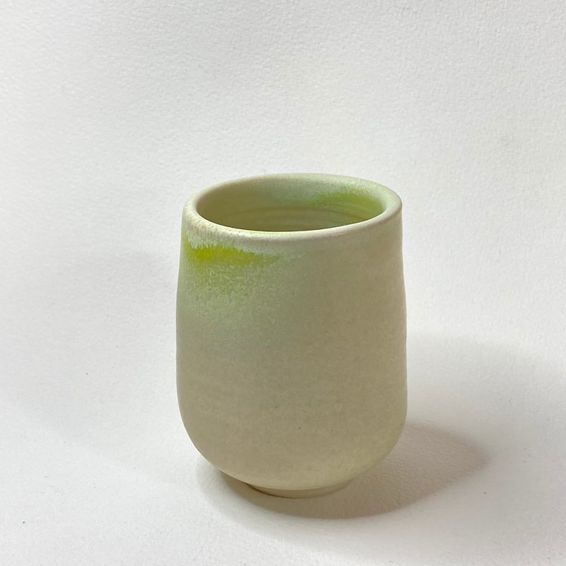 Green Riverside Grass-Tea Cup - Teapots & Teacups - Pottery Green