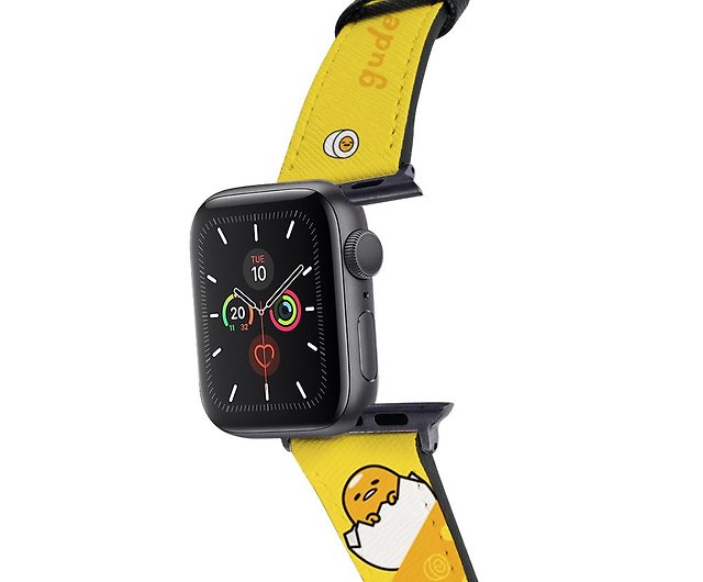 Hong Man】三麗鷗系列Apple Watch 皮革錶帶點點蛋黃哥- 設計館HongMan
