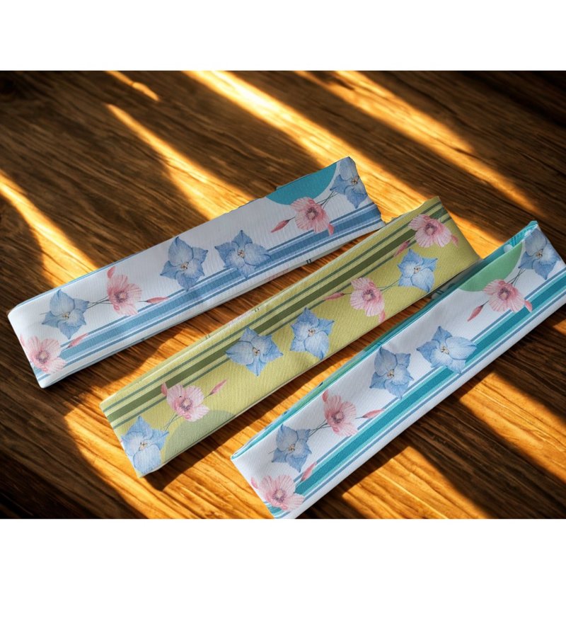 Jennie Tsai - 青青草原斜角絲巾 - 絲巾 - 棉．麻 