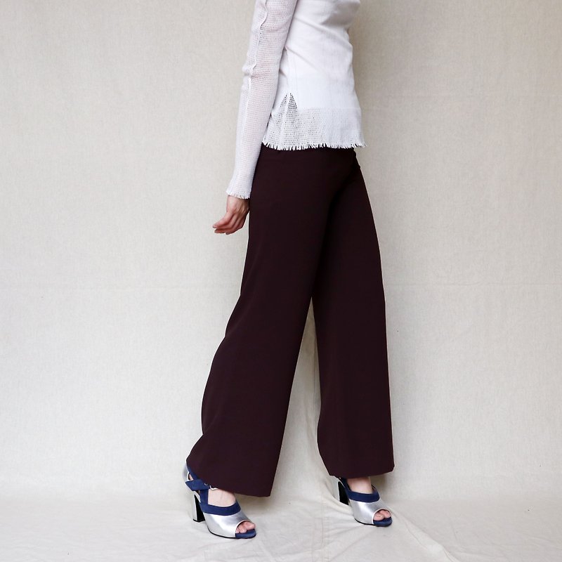 Pumpkin Vintage. Balenciaga brown casual trousers - กางเกงขายาว - วัสดุอื่นๆ สีนำ้ตาล