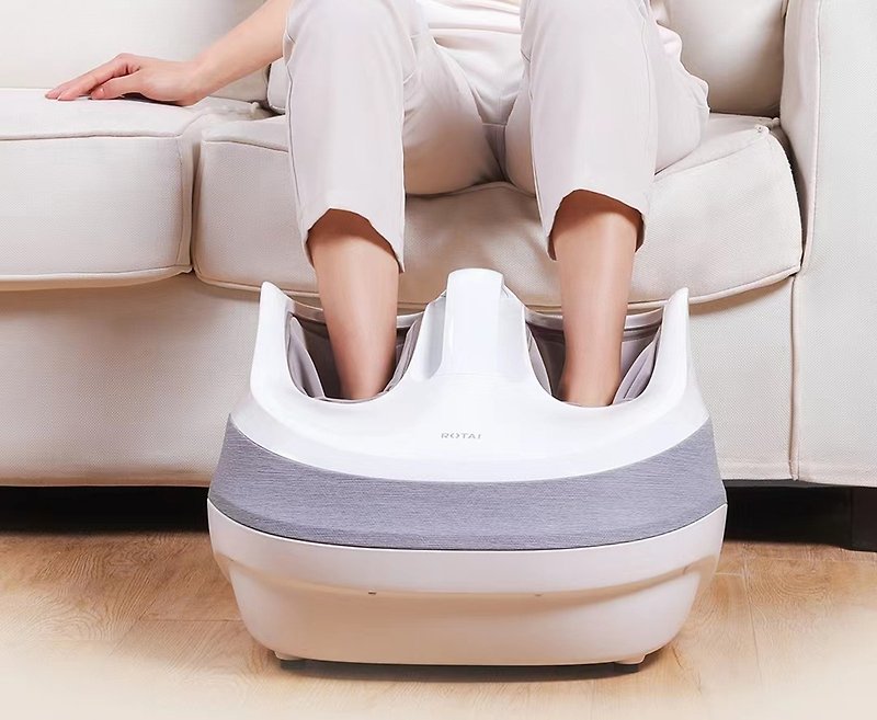 [Free shipping special] Rongtai automatic household heating acupoint foot massage machine foot massager YN3089 - Gadgets - Other Materials White