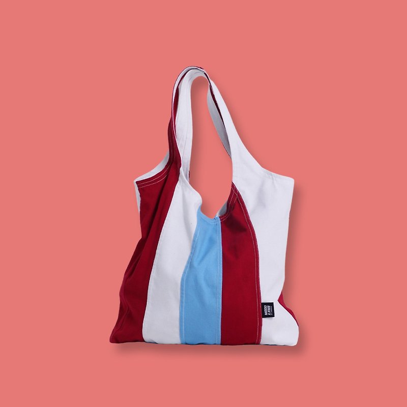 MOODLABBYLORRAINE | RWB TKO BAG - Handbags & Totes - Cotton & Hemp Multicolor