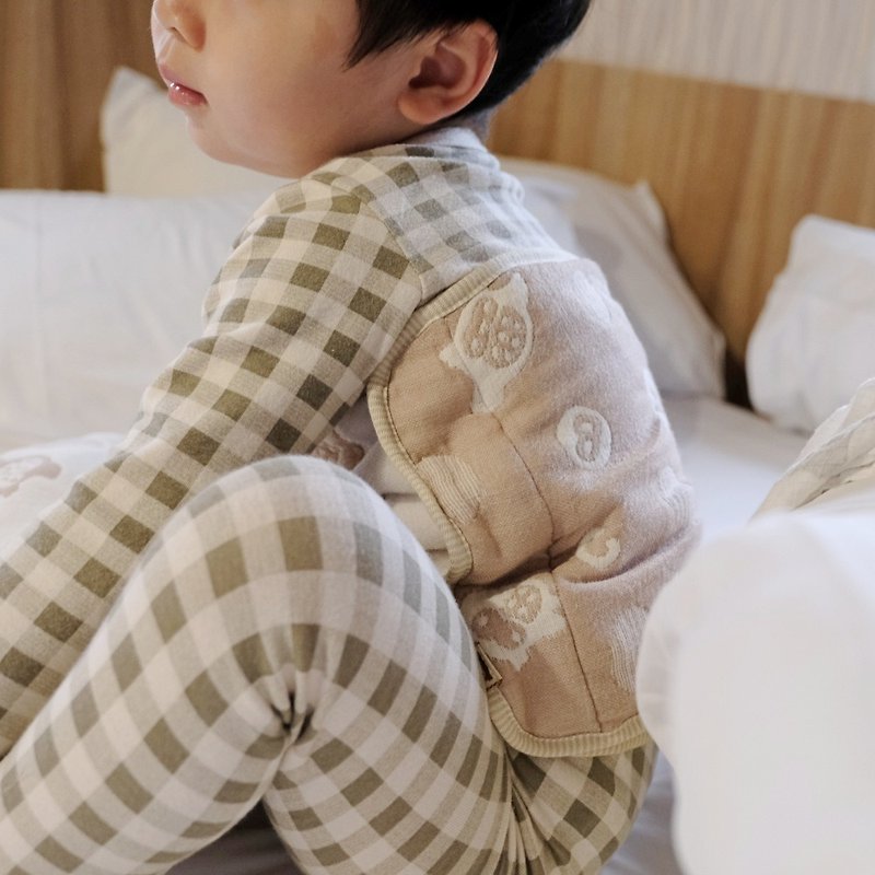 (不著涼保護肚子)日本6重紗暖呼呼肚圍(1-5歲)80x24 cm_適用腰圍5 - 嬰兒床墊/睡袋/枕頭 - 棉．麻 多色