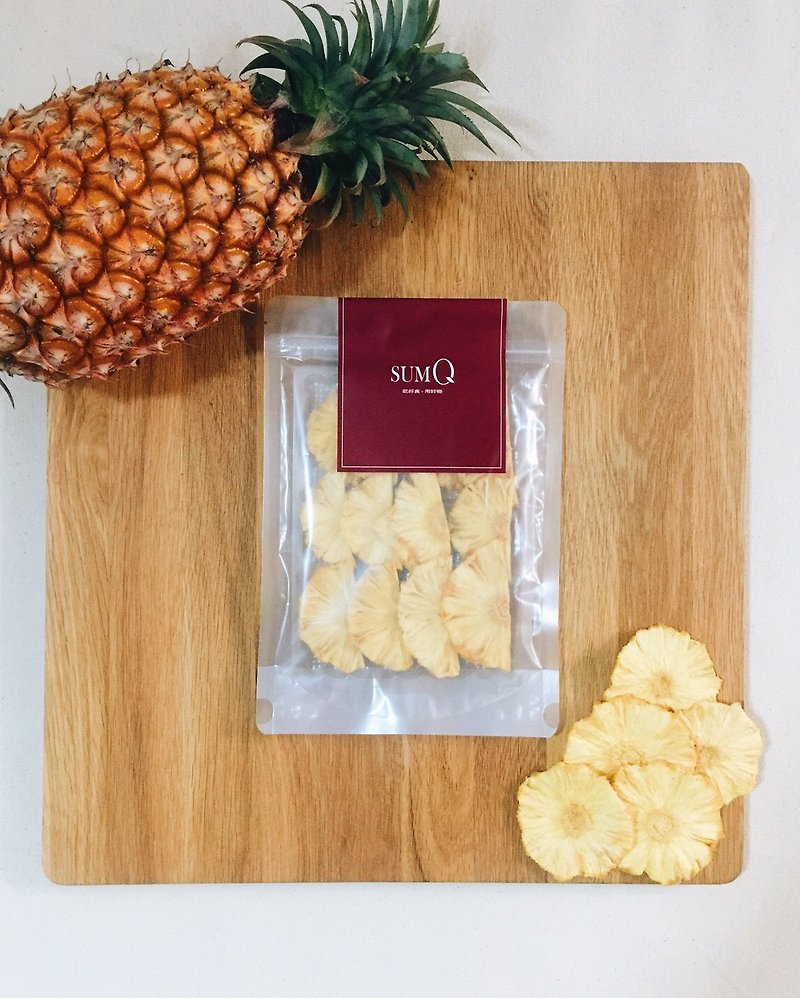Zero-added dried pineapple fruit - ผลไม้อบแห้ง - อาหารสด 