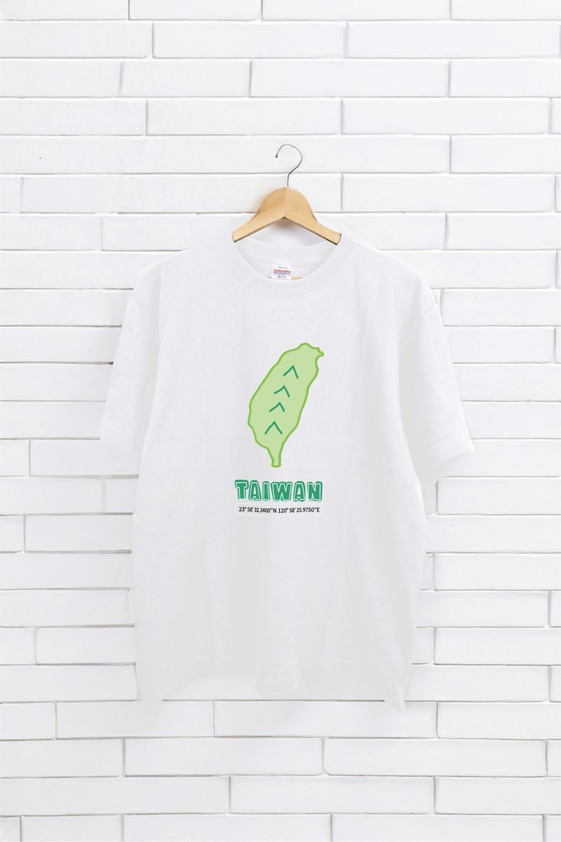 TAIWAN 短T | 台灣插圖 | A036 - 男装 T 恤 - 棉．麻 多色