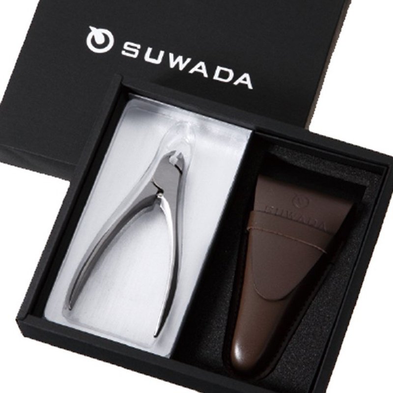 SUWADA Nail Scissors for Japanese Professionals - Classic Style S - Leather Storage Gift Box Set - Other - Stainless Steel Silver