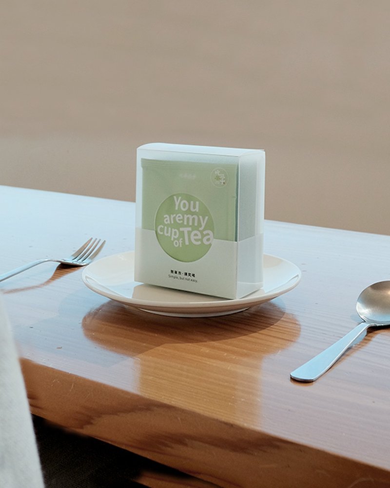 簡單方盒—松針綠茶三角茶包 - 茶葉/漢方茶/水果茶 - 其他材質 