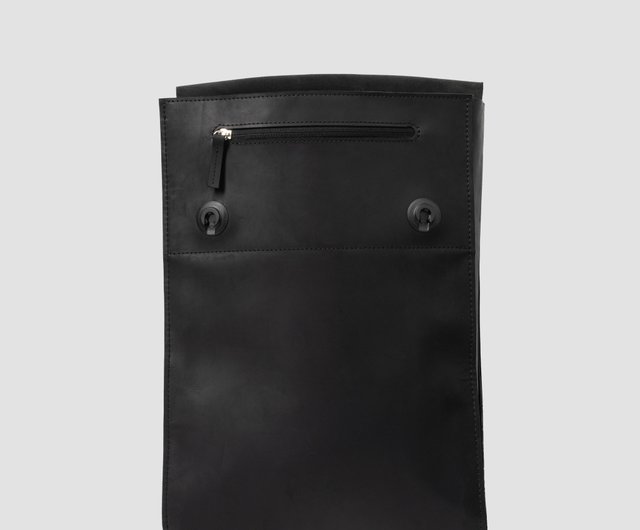 ハンドメイド レザーバックパック ラップトップコンパートメント