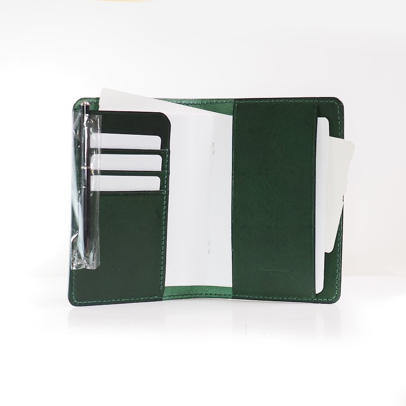 Original Passport Holder - Pine - Passport Holders & Cases - Genuine Leather Green