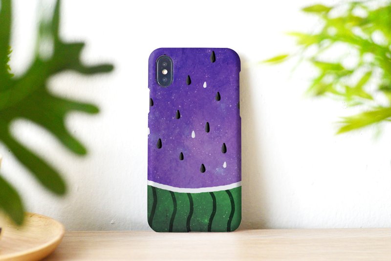 60-5 watermelon iphone case for iphone 6,7,8, plus iphone xs, iphone xs max - 手機殼/手機套 - 塑膠 多色