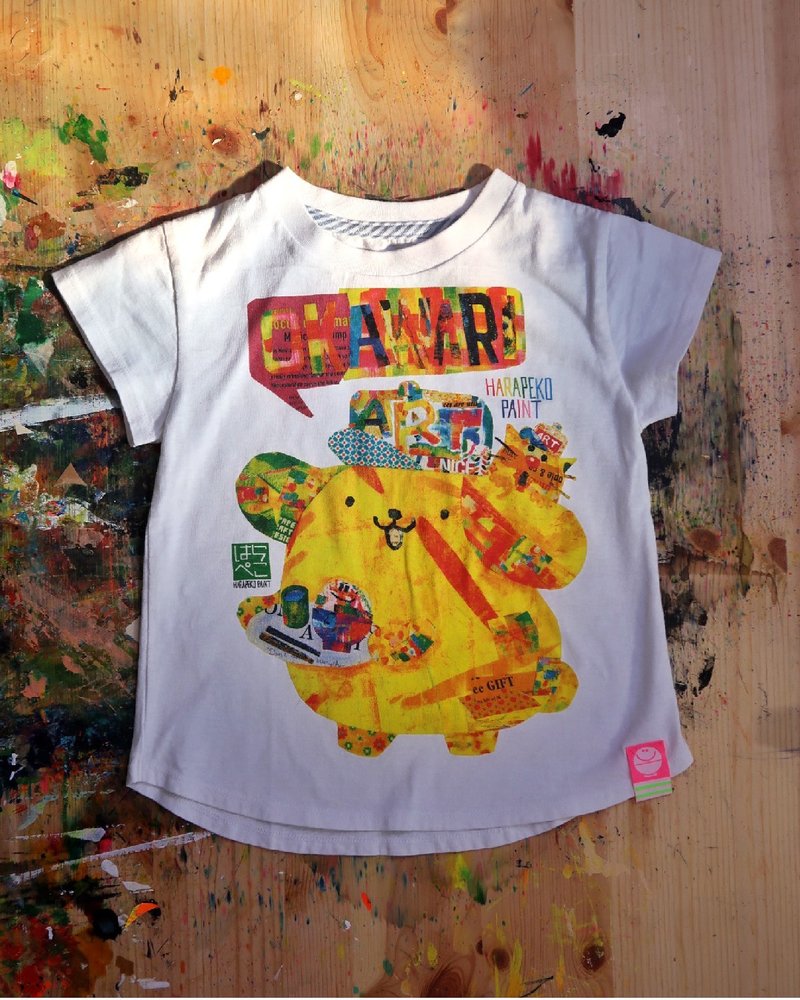 ポムポムプリン サンリオ コラボ Tシャツ 男の子 女の子 キッズ レディース 日本製 半袖 おしゃれ お揃い ママサイズ 派手 かわいい 子供服 春夏 - 男/女童裝 - 棉．麻 白色