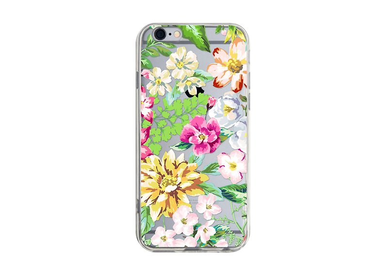 Colorful Garden - iPhone X 8 7 6s Plus 5s Samsung S7 S8 S9 Mobile Shell Case - Phone Cases - Plastic 