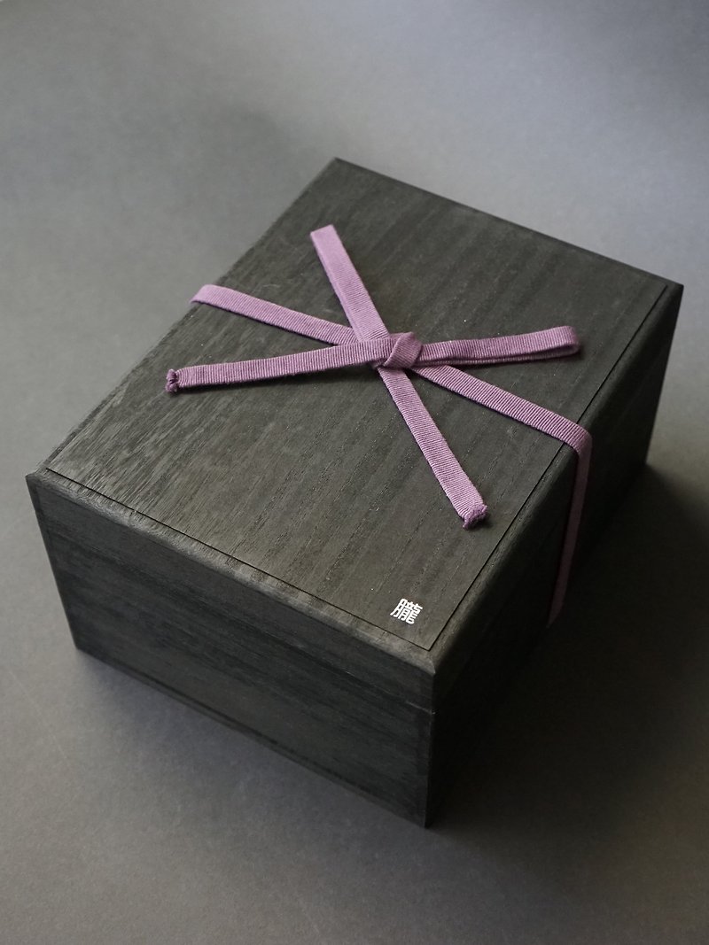Box for fox face - กล่องเก็บของ - ไม้ สีดำ