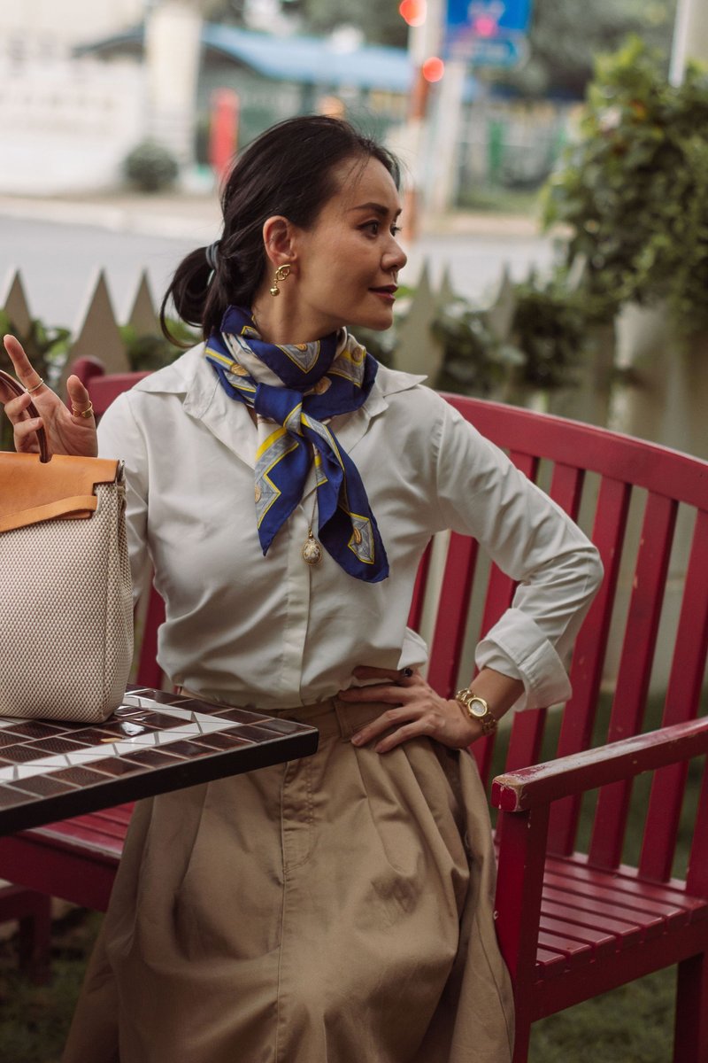 Hermès 1971 Poste aux Lettres驛站士兵 愛馬仕絲巾 - 絲巾 - 絲．絹 多色