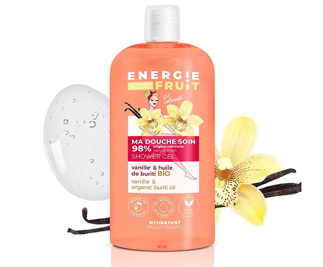Energie Fruit Organic Moisturizing Shower Gel-Sweet Vanilla - Shop  energiefruittw Body Wash - Pinkoi