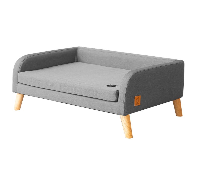 【LIFEAPP】Pet sofa is water-repellent and foggy gray - ที่นอนสัตว์ - เส้นใยสังเคราะห์ สีเทา