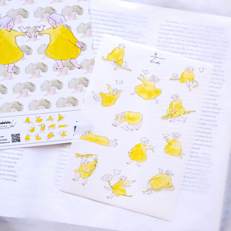 Sticker Sheet - Birds | Bullet Journal Stickers, Planner Stickers - Stickers - Paper Yellow