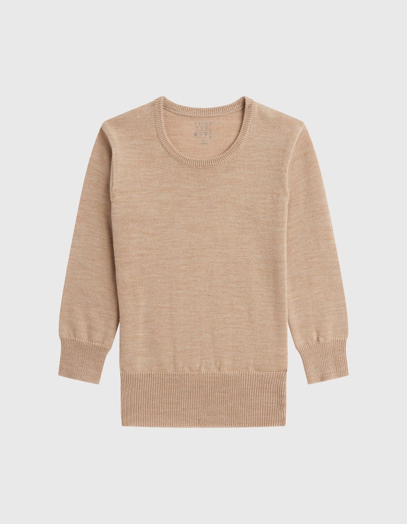 Supreme Wool - Kids' Crew Neck Long Sleeve - Tops & T-Shirts - Wool 
